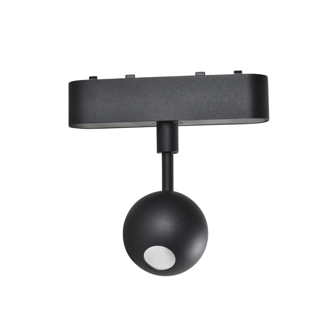Spot Magnético Nordecor Kay Tez 5 watts 3000K 48V  IRC90 38° Preto Ø50x120mm 6559