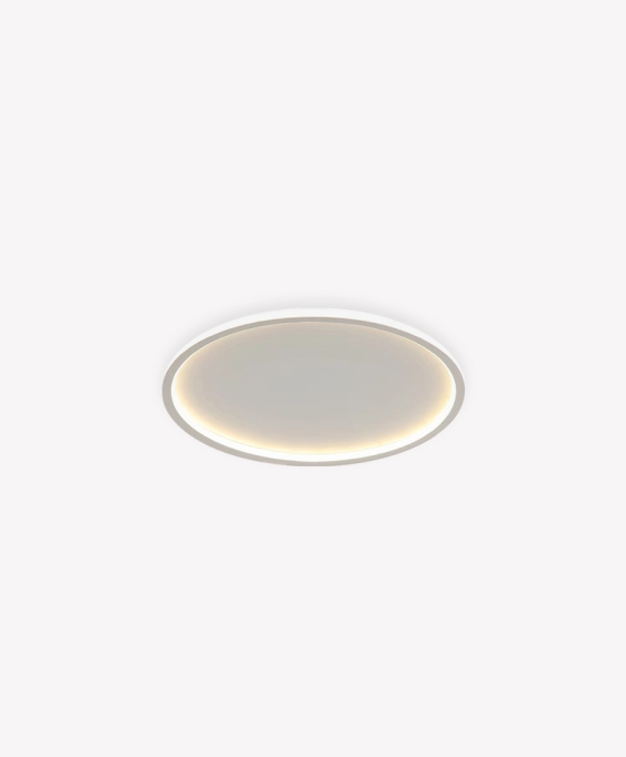 Plafon Opus LED Telaio 20 watts 3000K Bivolt Ø315x45mm Branco OPS 83601