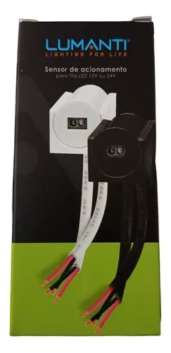 Sensor de Acionamento Lumanti 12V/24V Preto 100 watts IP20 PSDP