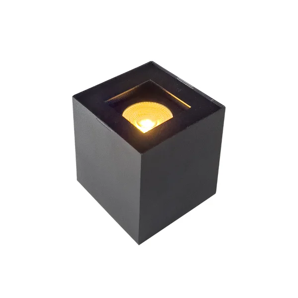 Spot Sobrepor Direcional Eisen Cube Alumínio MR11 Mini Dicróica 73x73x90mm 200