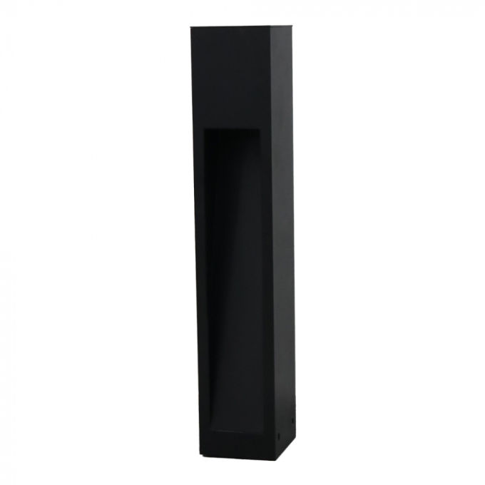 Poste Balizador Ideal Flash Retangular Alumínio 1 Facho 1L GU10 400X75X75mm PA-401