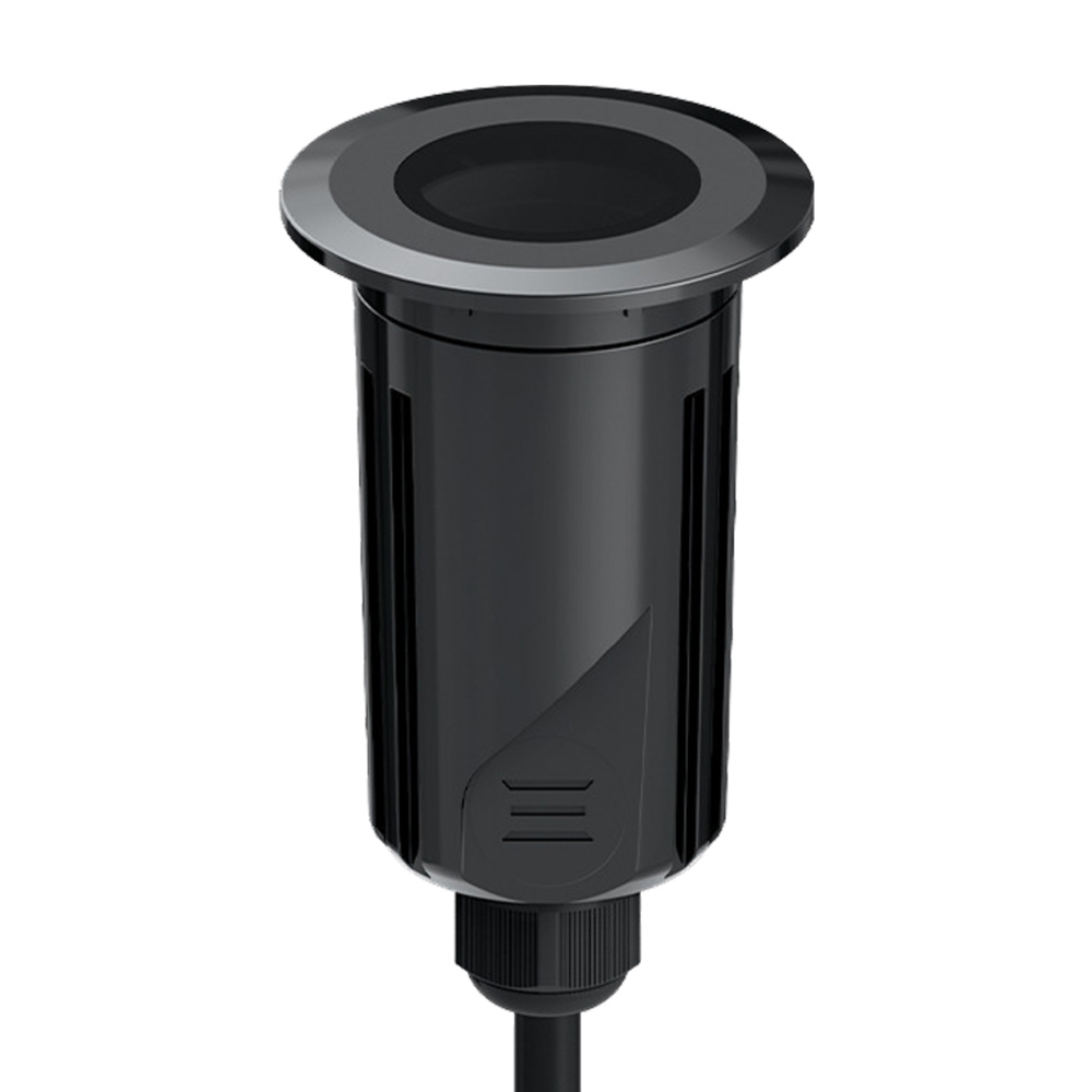 Embutido de Solo Stella S.Ground 4 Watts 3000K IP67 36° Preto (Caixa de Instalação Inclusa) STL23706/30