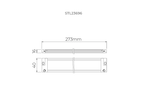 Fonte 12V Stella Ultrafina Pro Dualcut Dimerizável 25 Watts 2,08A IP20 Bivolt 273x16x40mm STL23696
