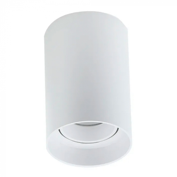 Spot Sobrepor Nordecor Loch Redondo 1L Dicoica MR16 Branco Ø80x140mm 6208