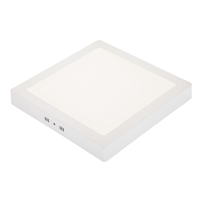 Painel Pix Sobrepor Quadrado Alumínio Branco 24 watts 3000K Bivolt 283x283x28mm 36504291