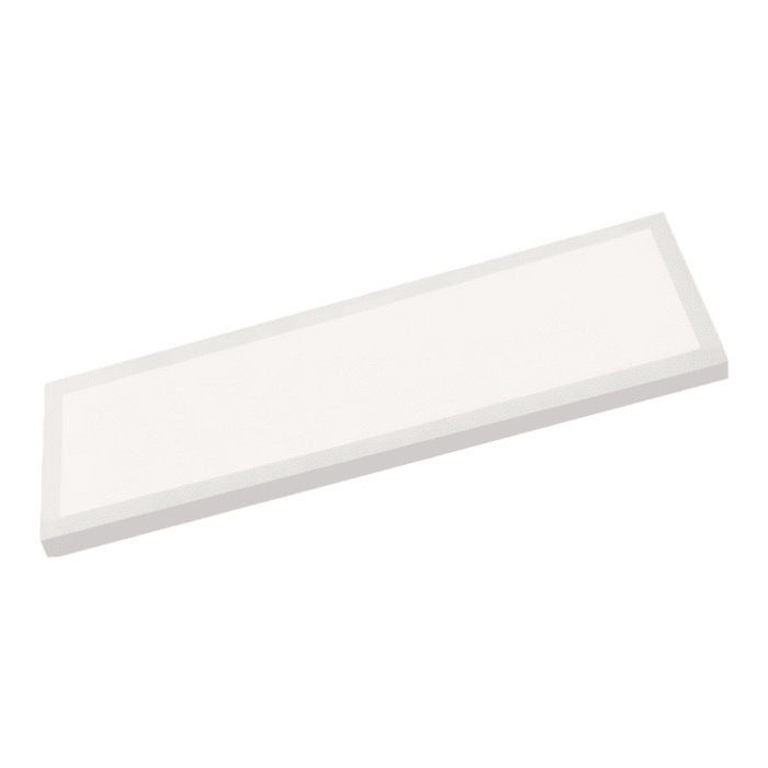 Painel Pix Sobrepor Retangular Alumínio Branco 20 watts 6500K Bivolt 600x150x35mm 36506614