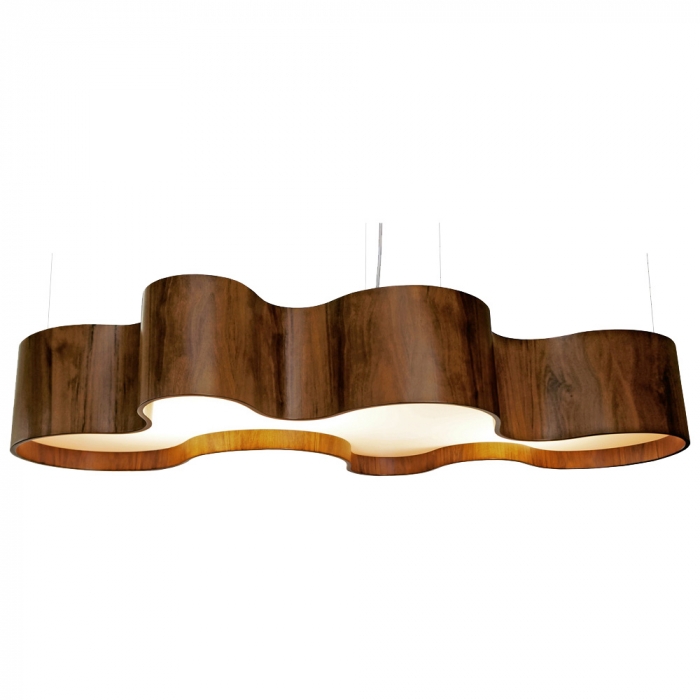 Pendente Union Iluminação Organic Madeira 13L E27 200x2000x850mm 305