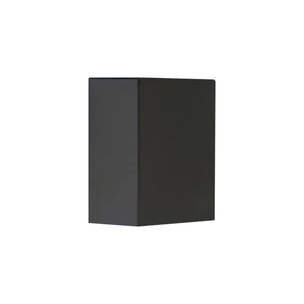 Arandela Stella Effekt 8 Watts 3000K IP65 Facho Duplo Aberto 120x90mm Preto STH6731/30