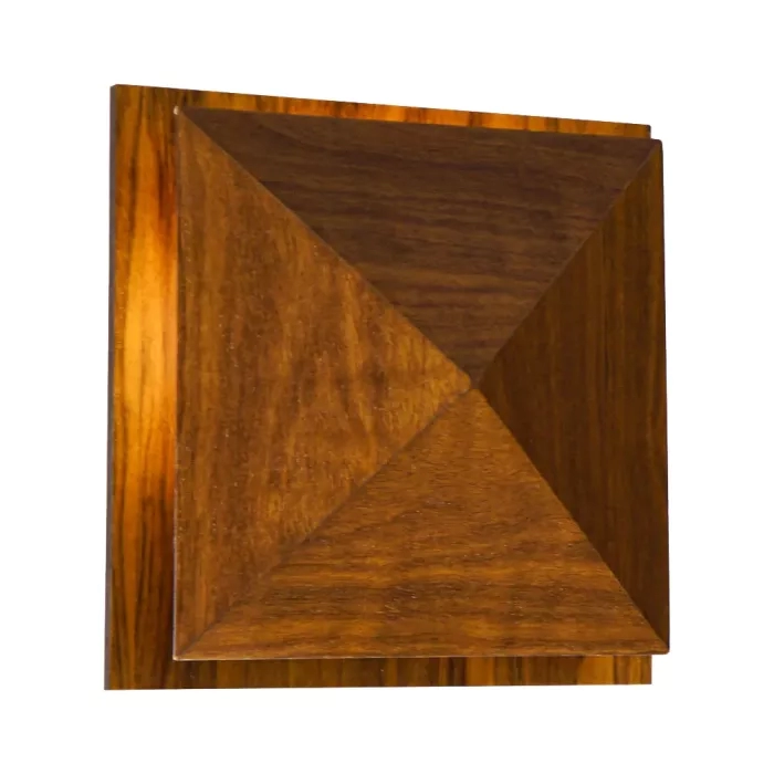 Arandela Union Iluminação Pirâmide 1L G9 160x160x60mm 314