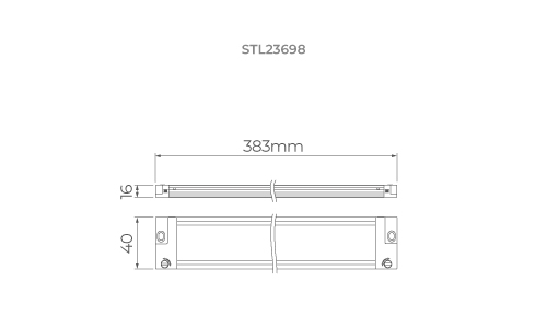Fonte 12V Stella Ultrafina Pro Dualcut Dimerizável 75 Watts 6,25A IP20 Bivolt 383x16x40mm STL23698
