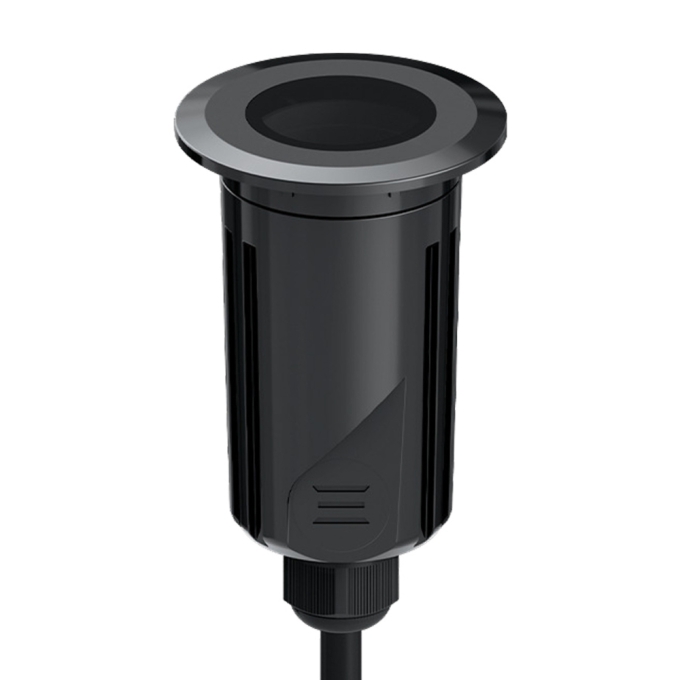 Embutido de Solo Stella S.Ground 4 Watts 3000K IP67 36° Preto (Caixa de Instalação Inclusa) STL23706/30