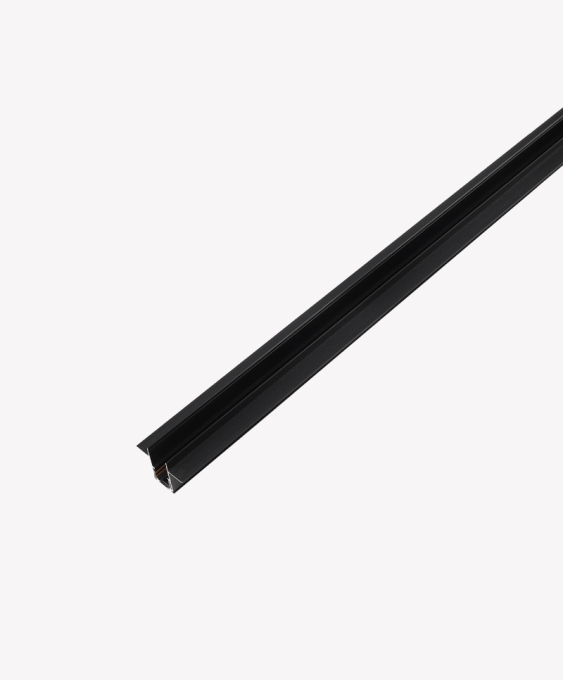 Trilho Magnético Opus LED Embutir No Frame Preto 2 metros OPS 83649