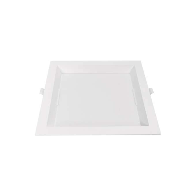 Painel Embutido Quadrado Nordecor Kais 18 watts 3000K Branco Bivolt 220x220mm 4191