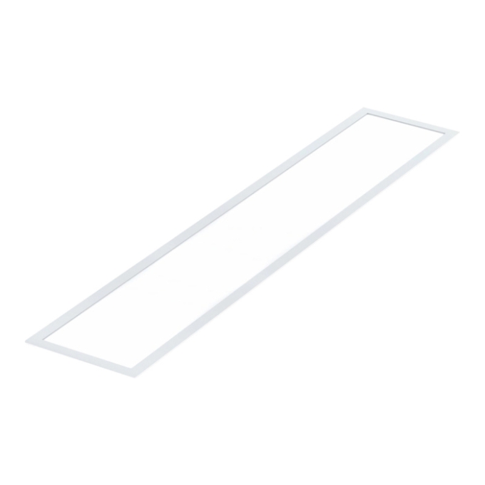 Painel Pix Embutir Retangular Alumínio Branco 36 watts 3000K Bivolt 150x1200mm 36505906