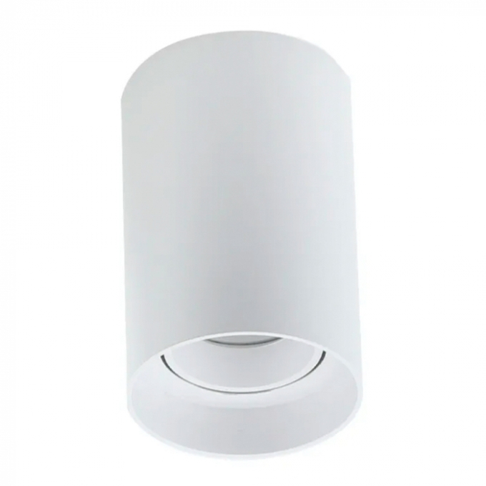 Spot Sobrepor Nordecor Loch Redondo 1L Dicoica MR16 Branco Ø80x140mm 6208