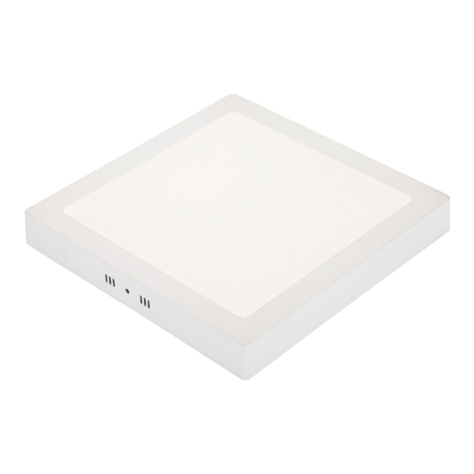 Painel Pix Sobrepor Quadrado Alumínio Branco 12 watts 4000K Bivolt 163x163x28mm 36505256