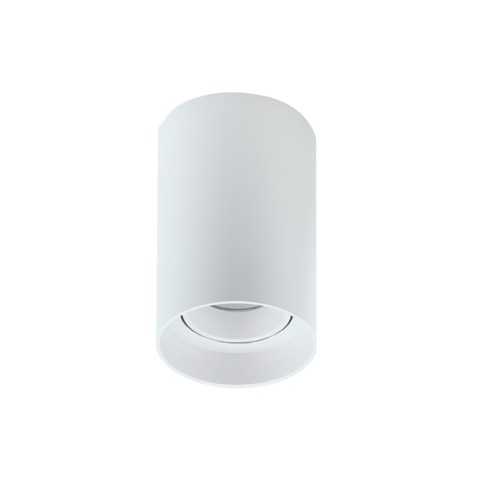 Spot Sobrepor Nordecor Loch Redondo 1L AR70 Branco Ø105x150mm 6236