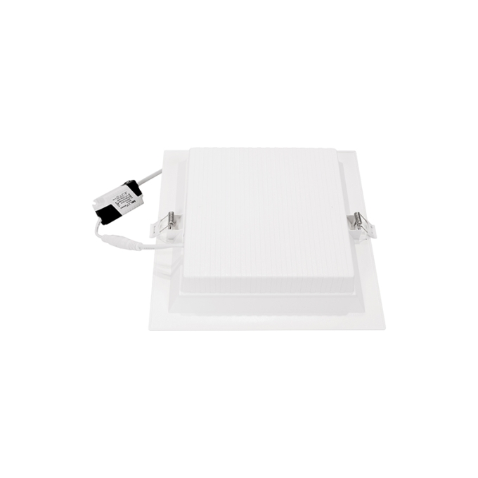 Painel Embutido Quadrado Nordecor Kais 18 watts 4000K Branco Bivolt 220x220mm 4192