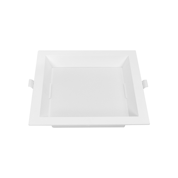 Painel Embutido Quadrado Nordecor Kais 12 watts 4000K Branco Bivolt 177x177mm 4189