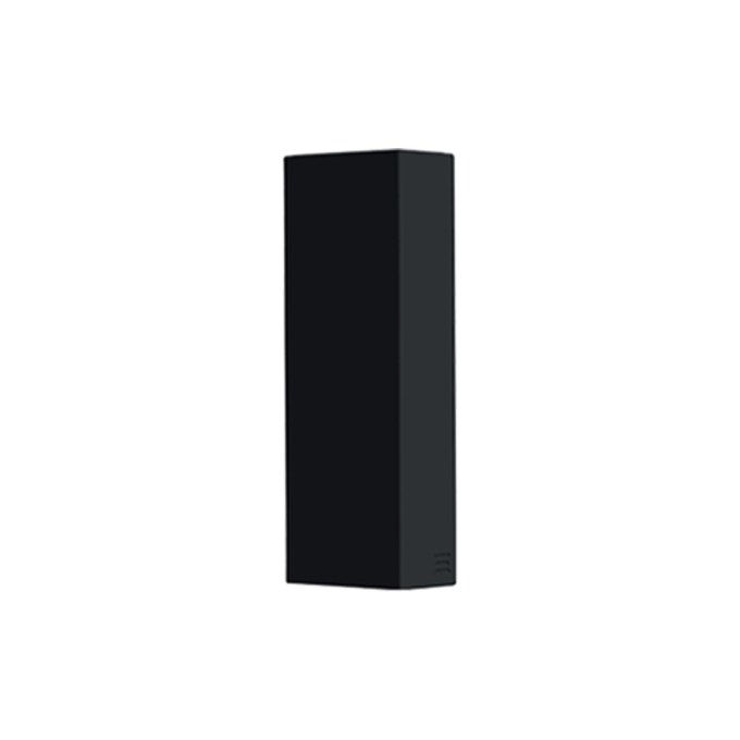 Arandela Stella Wall Mini 5 Watts 3000K IP65 100x36mm Preto Facho Aberto/Fechado STH9731PTO/30