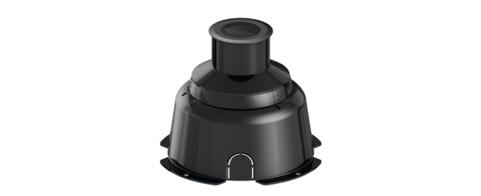 Embutido de Solo Stella S.Ground 6,5 Watts 3000K IP67 14° Preto Antiofuscante STL23717/30