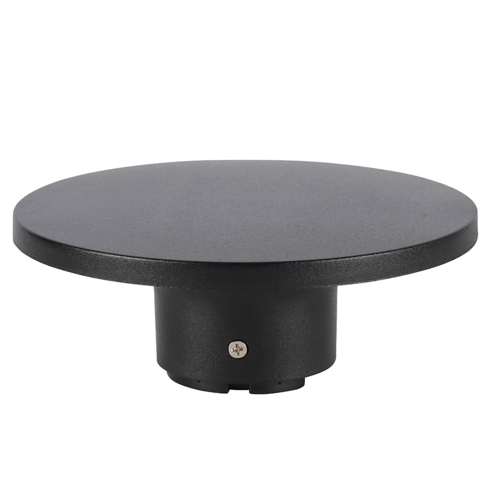 Arandela Bella Eclissi ABS Preto IP65 3 watts 3000K Ø100x30mm ECL1AR01PT010