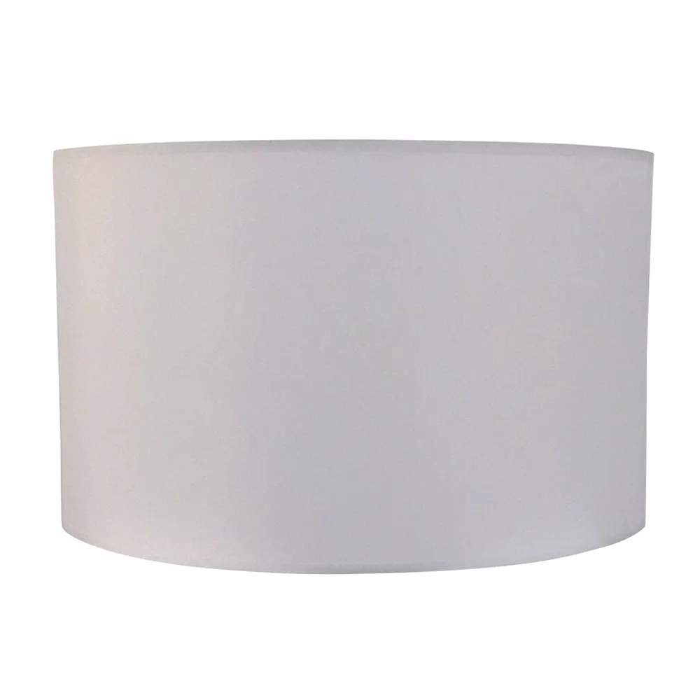 Cúpula Bella Basic Tecido Branco Ø490x300mm EX2451BR