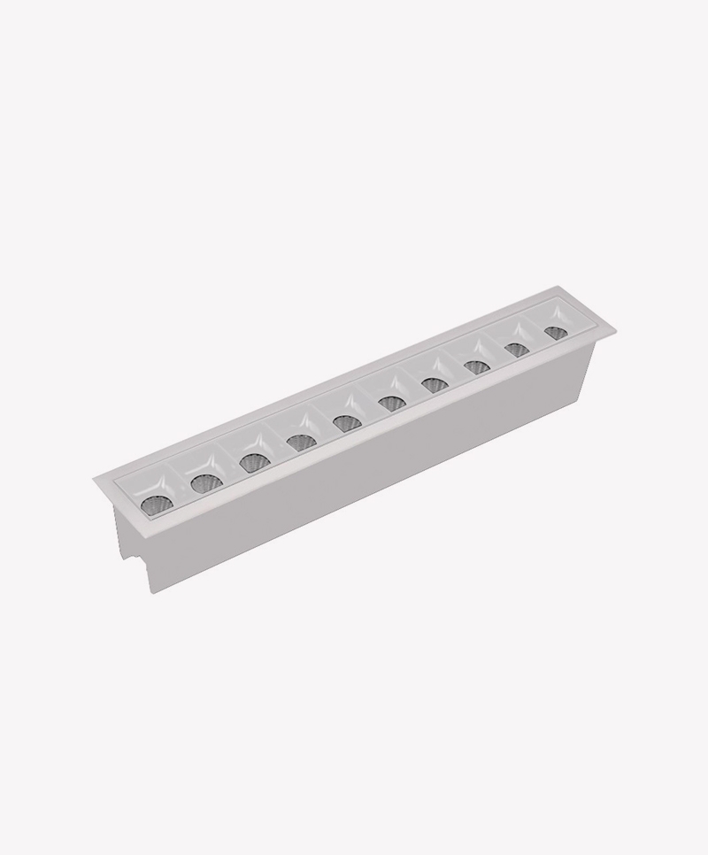 Spot Embutir Opus LED Soul 20 watts 2700K IRC90 30° IP20 280x45x50mm Branco OPS 87821