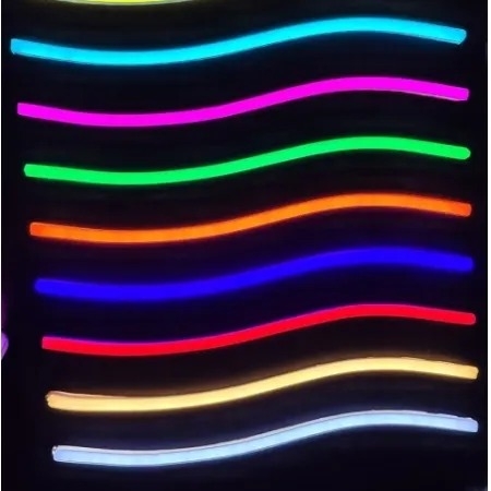 Neon Flex IP67 Alpertone Rosa 7,4w/mt 12V 120 leds/mt 6x12mm (Rolo 25 metros) 014810-25
