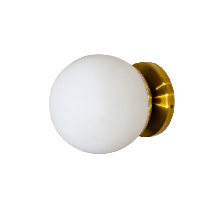 Arandela Alliance Pulsar Alumínio e Vidro 1L E27 Globo Ø150mm Bivolt 4010/1-15
