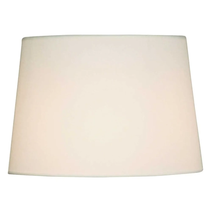 Cúpula Bella Basic Tecido Branco Ø380x320x270mm EX1684BR