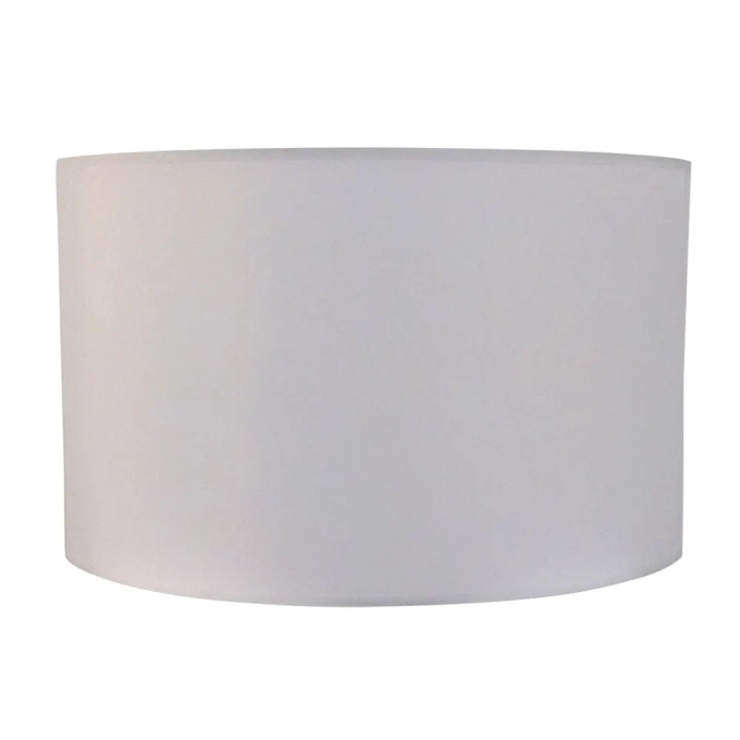 Cúpula Bella Basic Tecido Branco Ø490x300mm EX2451BR