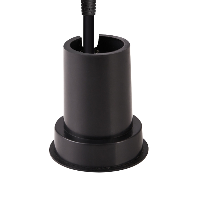 Embutido de Solo Nordecor Venna 5 watts 2700K 24V IRC97 24° IP67 Preto Ø65x70mm 6622