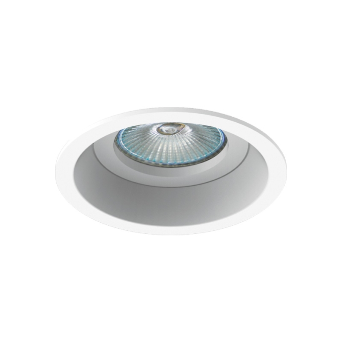 Embutido Interlight Semi Borda Orientável Redondo 1L Mini Dicroica MR11 Ø62x43mm IL 4741