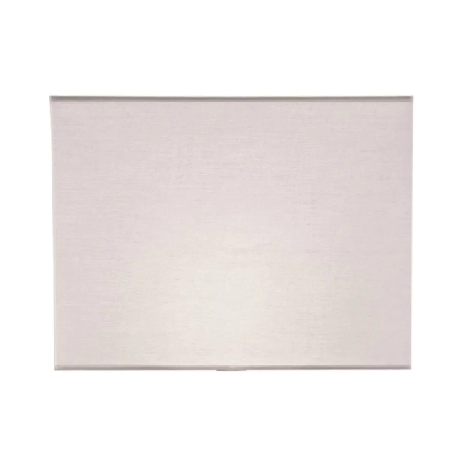 Cúpula Bella Basic Tecido Branco 300x400x230mm EX2219