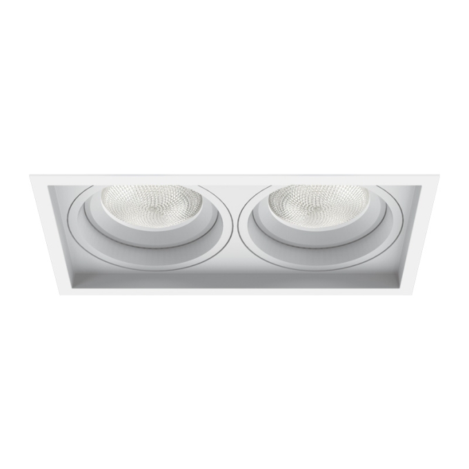 Embutido Interlight Micro Borda Recuado 2L PAR20 115x210x38mm IL 4707
