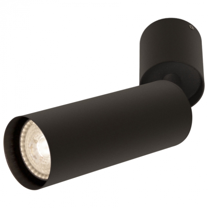 Spot Sobrepor TKS Piping Dicro P  PRETO 1L Dicroica MR16 Ø60x170mm 1223 