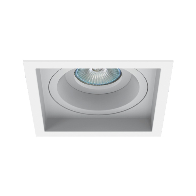 Embutido Interlight Micro Borda Recuado 1L Mini Dicroica MR11 85x85x39mm IL 47011-GZ