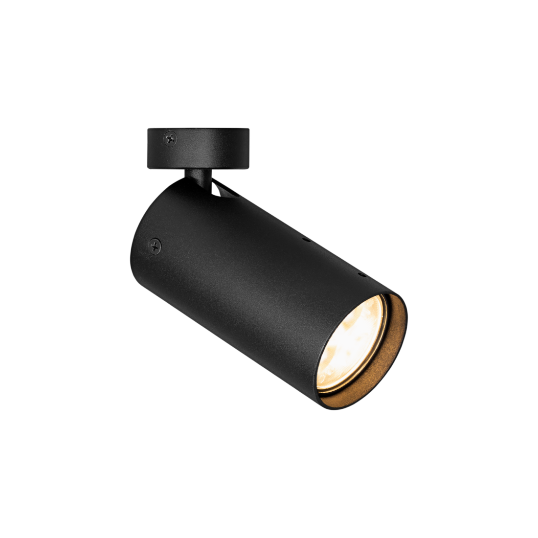 Spot Sobrepor Direct Light Spotled 7,6 watts Bivolt 11° 2700K IRC90 IP66 Ø60x160mm DL SP2