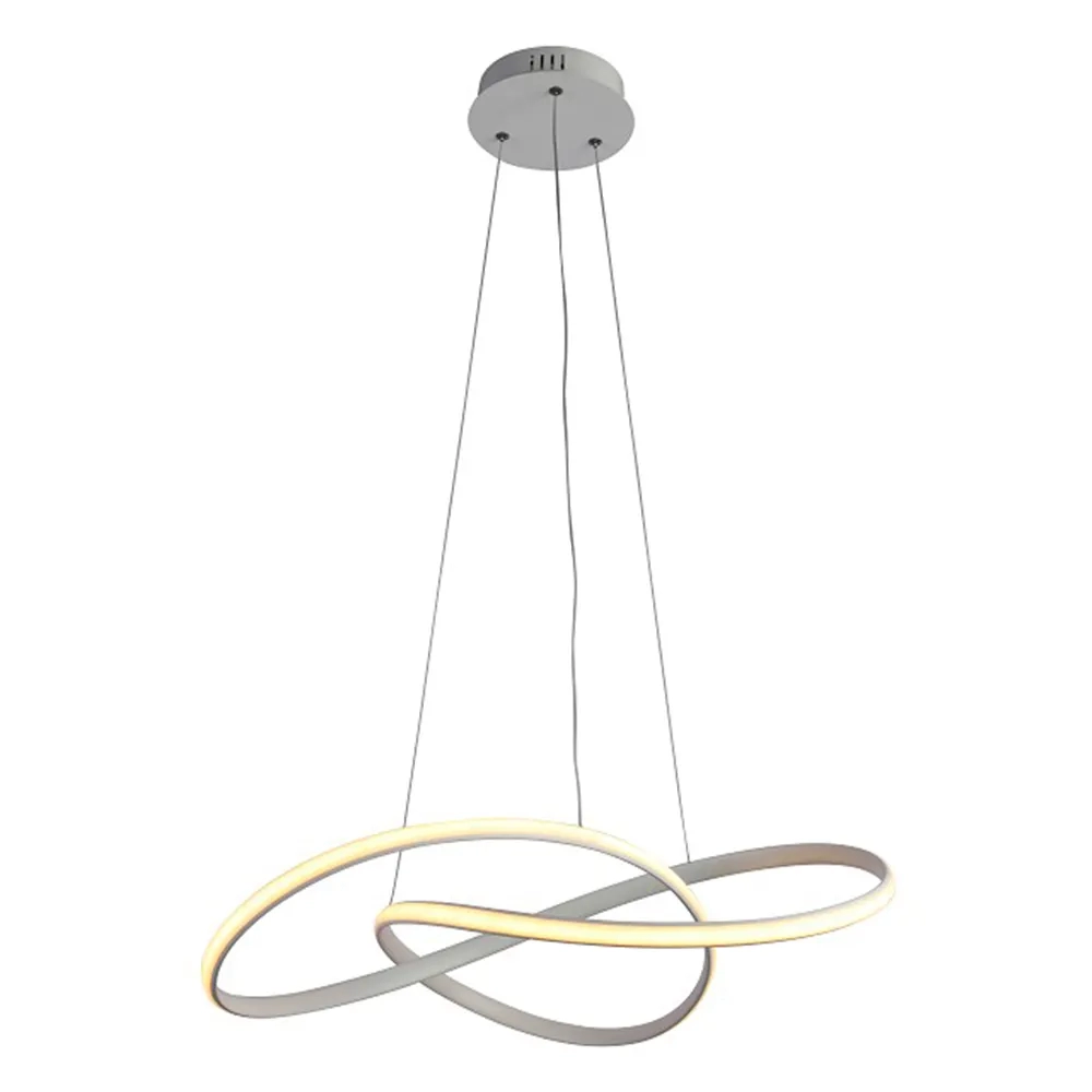 Pendente Bella Atom Branco 36 watts 3000K Ø630x150mm HM019W