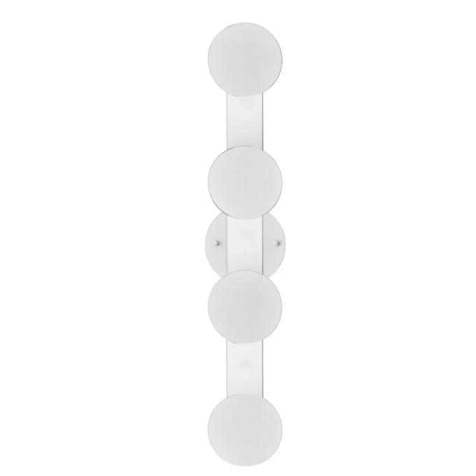 Arandela Bella Ribalta Alumínio e PC Branco 20 watts 3000K 60x660x110mm RIB1AR01BR060