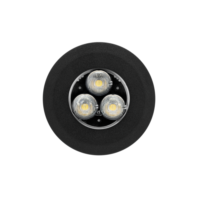 Embutido de Solo Direct Light 7,6 watts Assimétrico 20°65° Bivolt 2700K IRC90 IP66 Ø87mm DL EB5