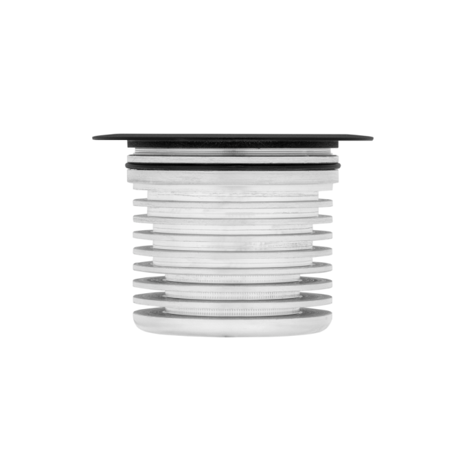 Embutido de Solo Direct Light 7,6 watts Assimétrico 20°65° Bivolt 2700K IRC90 IP66 Ø87mm DL EB5