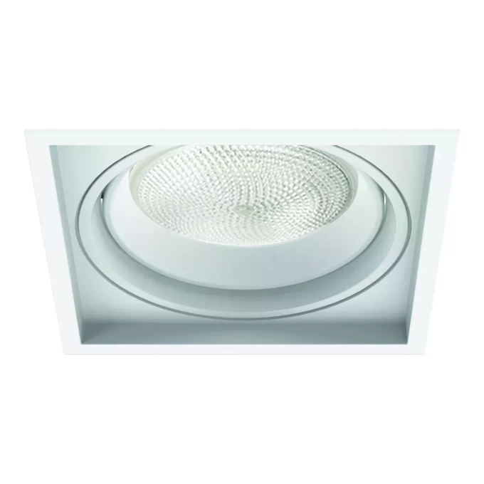 Embutido Interlight Micro Borda Recuado 1L Par30 155x155x53mm IL 4729