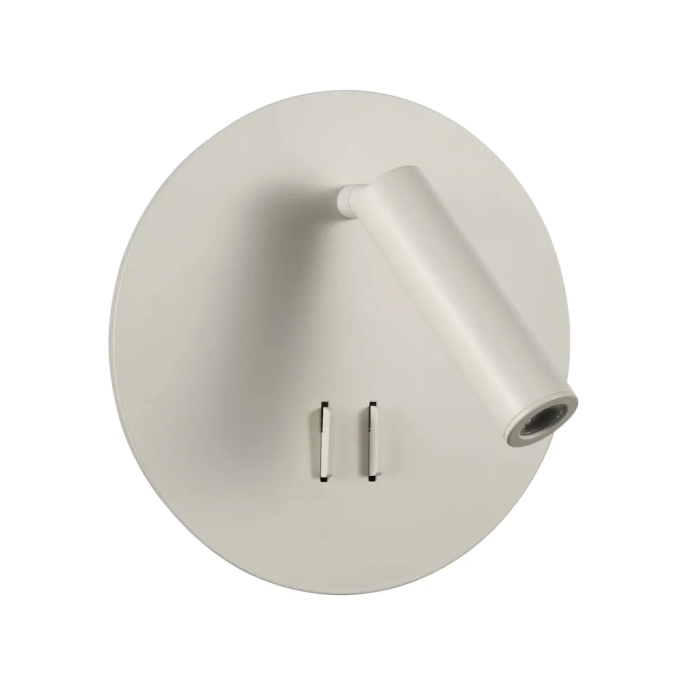 Arandela Bella Skop Metal Branco 10 watts 3000K Ø180x100mm SKO2AR01BR015