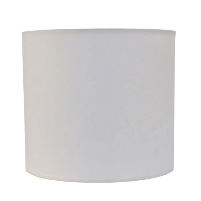 Cúpula Bella Basic Tecido Branco Ø200x180mm EX760BR