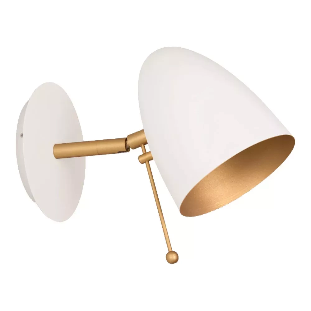 Arandela TKS Pisa Mobile Dourado Mate 1L E27 135x235x200mm 1487