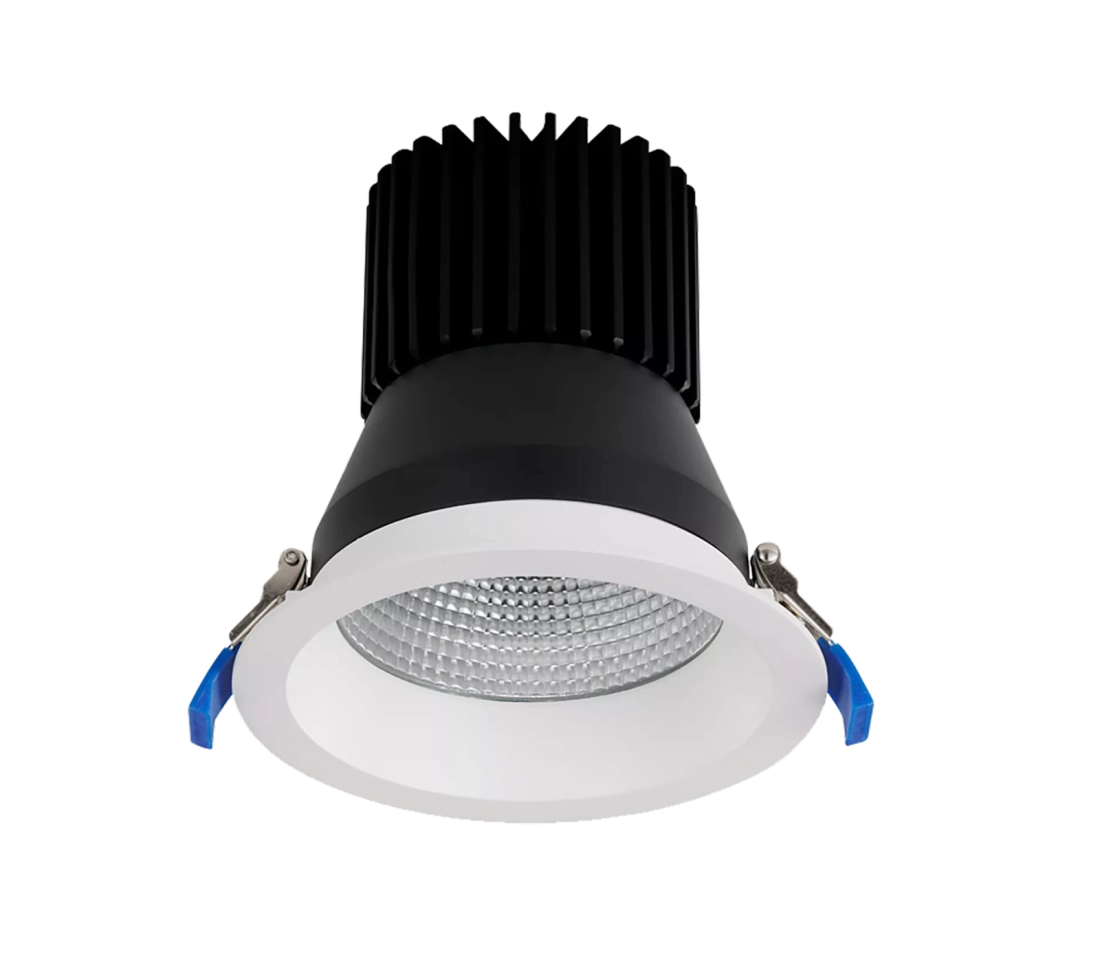 Luminária Powerlume Downlight Embutir Alumínio 38 watts IP40 220V Ø160mm DLA-EMB38W