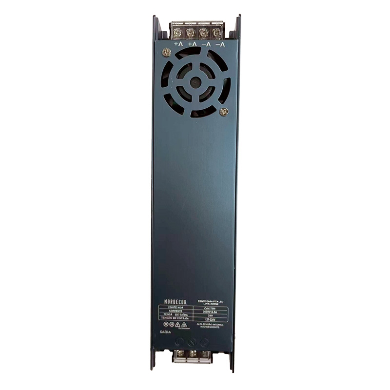Fonte 24V Nordecor Nord 16,6A 400 watts Bivolt IP20 225x60x30mm 7300