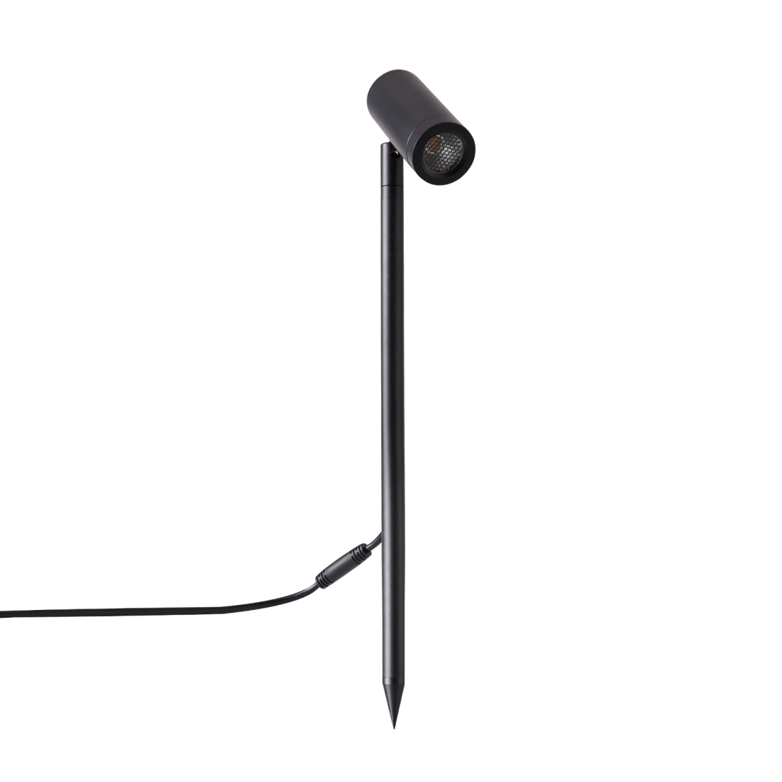 Espeto Nordecor Daya Preto 10 watts 2700K IP67 24° Antiofuscante IRC97 Bivolt Ø50x400mm 6629